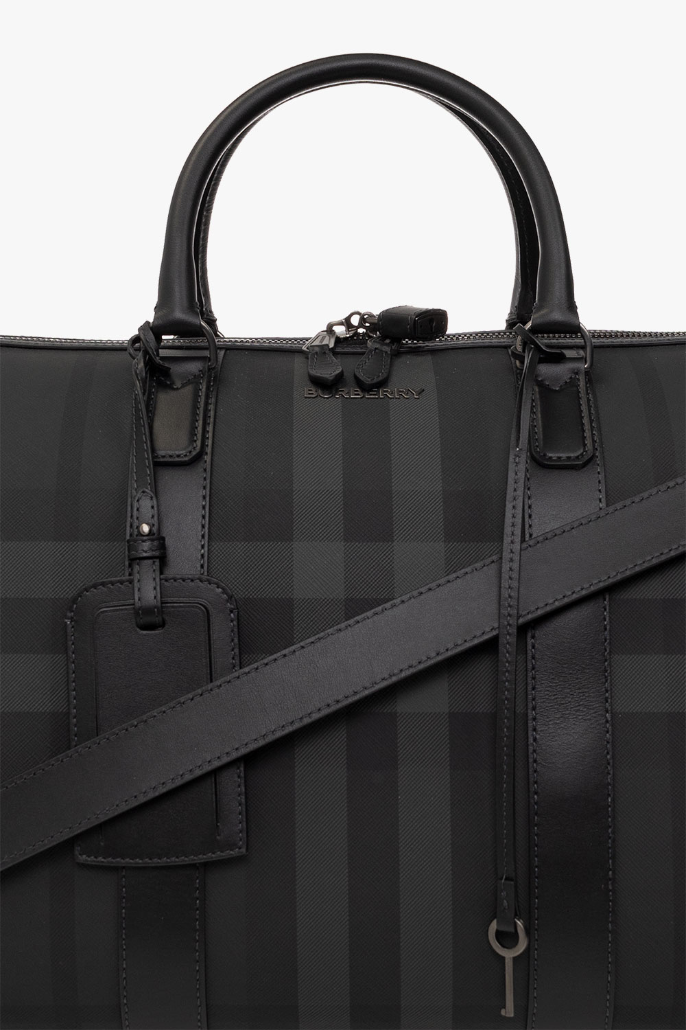 Burberry Checked duffel bag