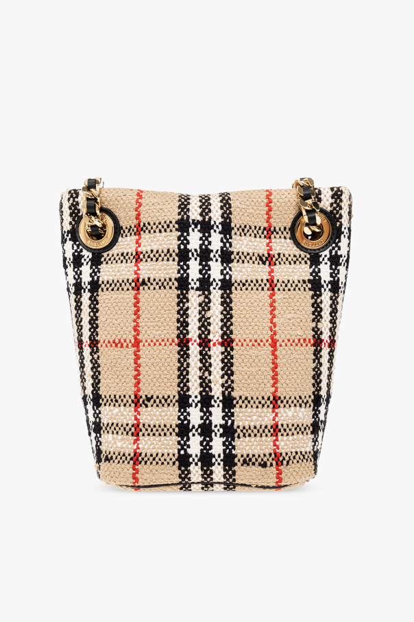 Burberry Mini Lola Bucket Bag in Archive Beige