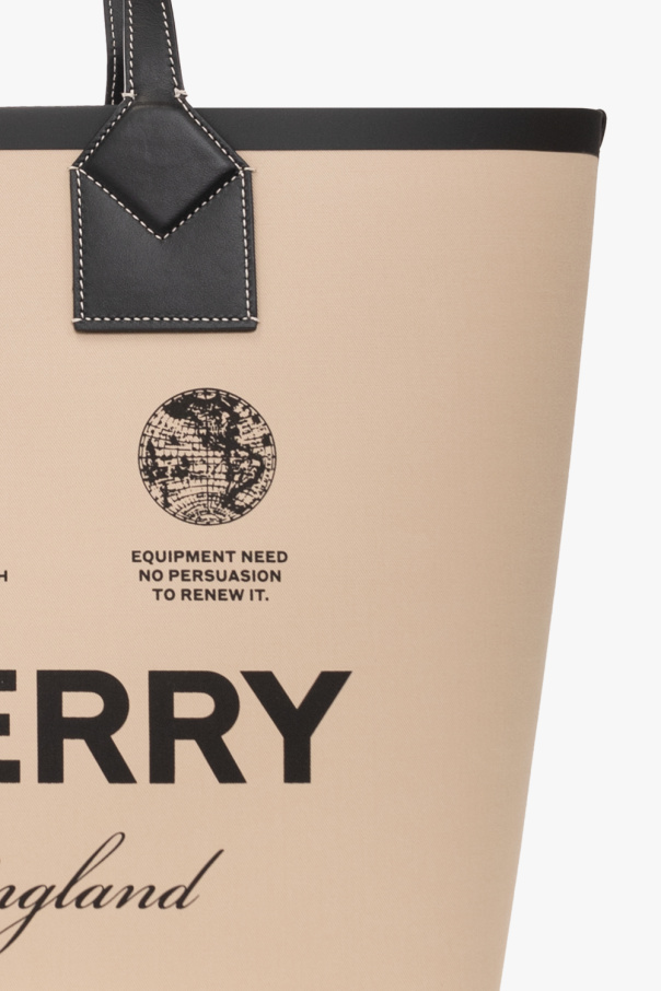 burberry scarf ‘Heritage Medium’ shopper bag