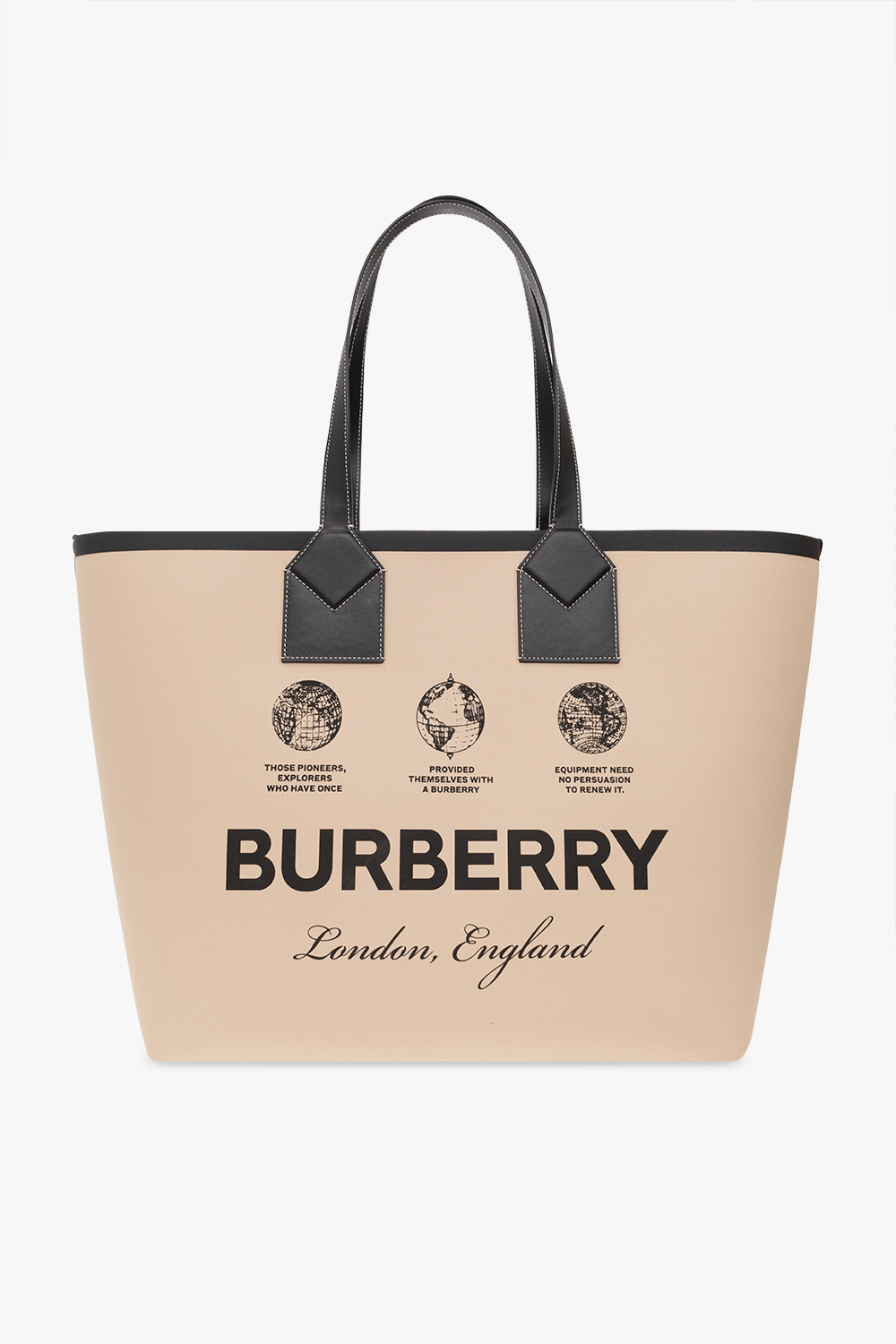 burberry Check ‘Heritage Large’ shopper bag