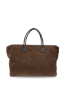 Bottega Veneta BROWN Suede shopper bag