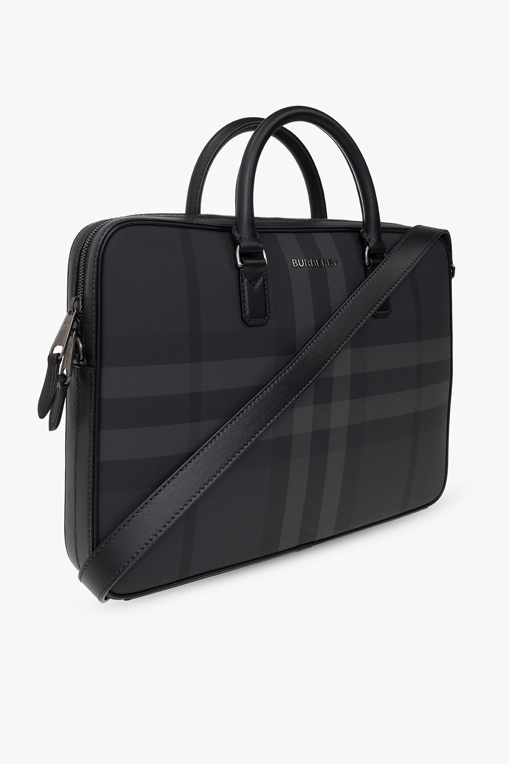 burberry beige ‘Ainsworth’ briefcase