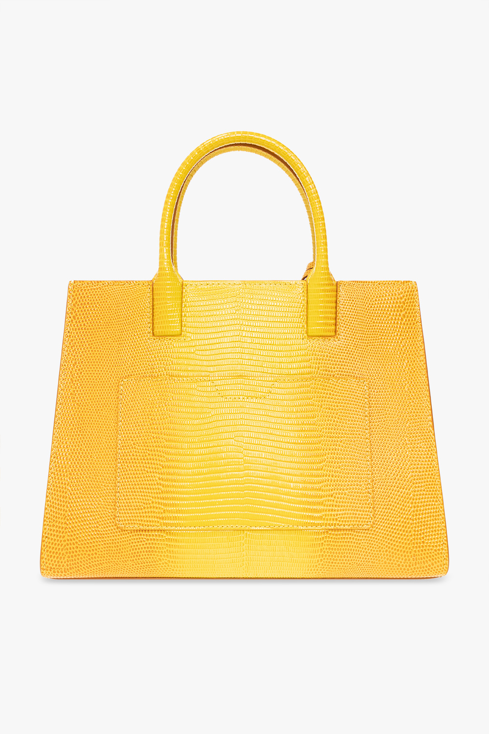 Burberry Frances Croc-Embossed Leather Tote Bag