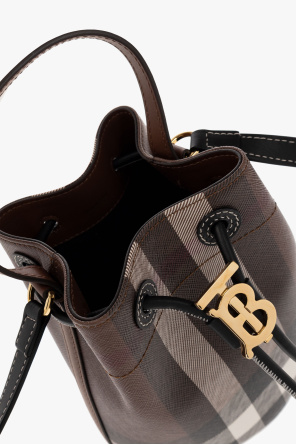 burberry SHIRT ‘TB Mini’ bucket shoulder bag