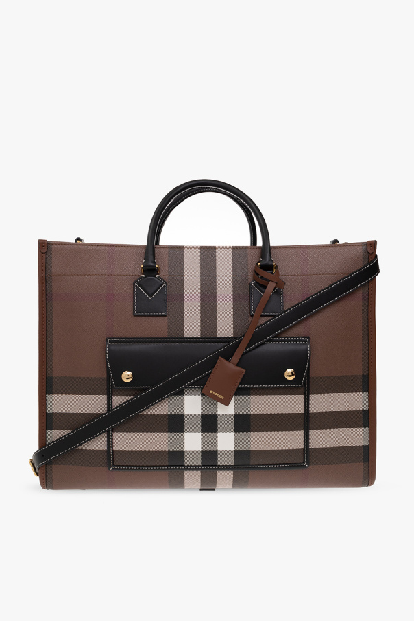 Burberry high-waisted ‘Freya Medium’ shoulder bag