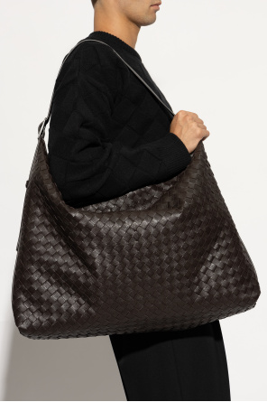 Leather shoulder bag od Bottega Veneta