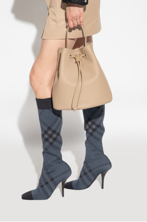 ‘drawstring small’ bucket bag od Burberry