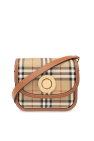Burberry Kids monogram-motif box-pleat skirt