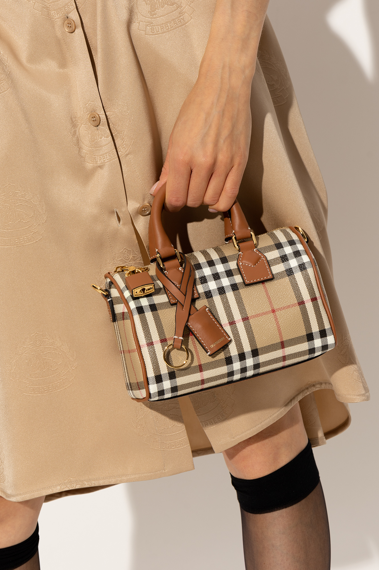 burberry Plong ‘Bowling Mini’ shoulder bag