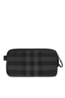 Burberry Checked wash bag