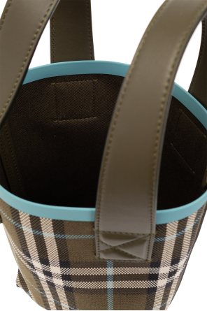 burberry rainbow ‘London Mini’ bucket shoulder bag