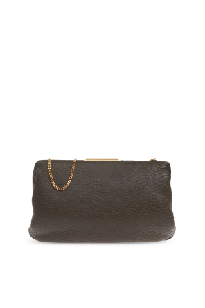 Leather clutch