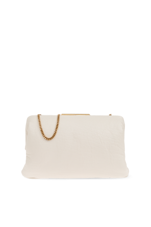 Leather shoulder bag