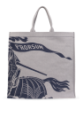 Burberry Embroidered shopper bag