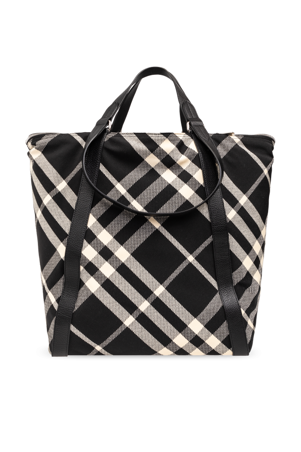 Burberry Shopper bag with check pattern
