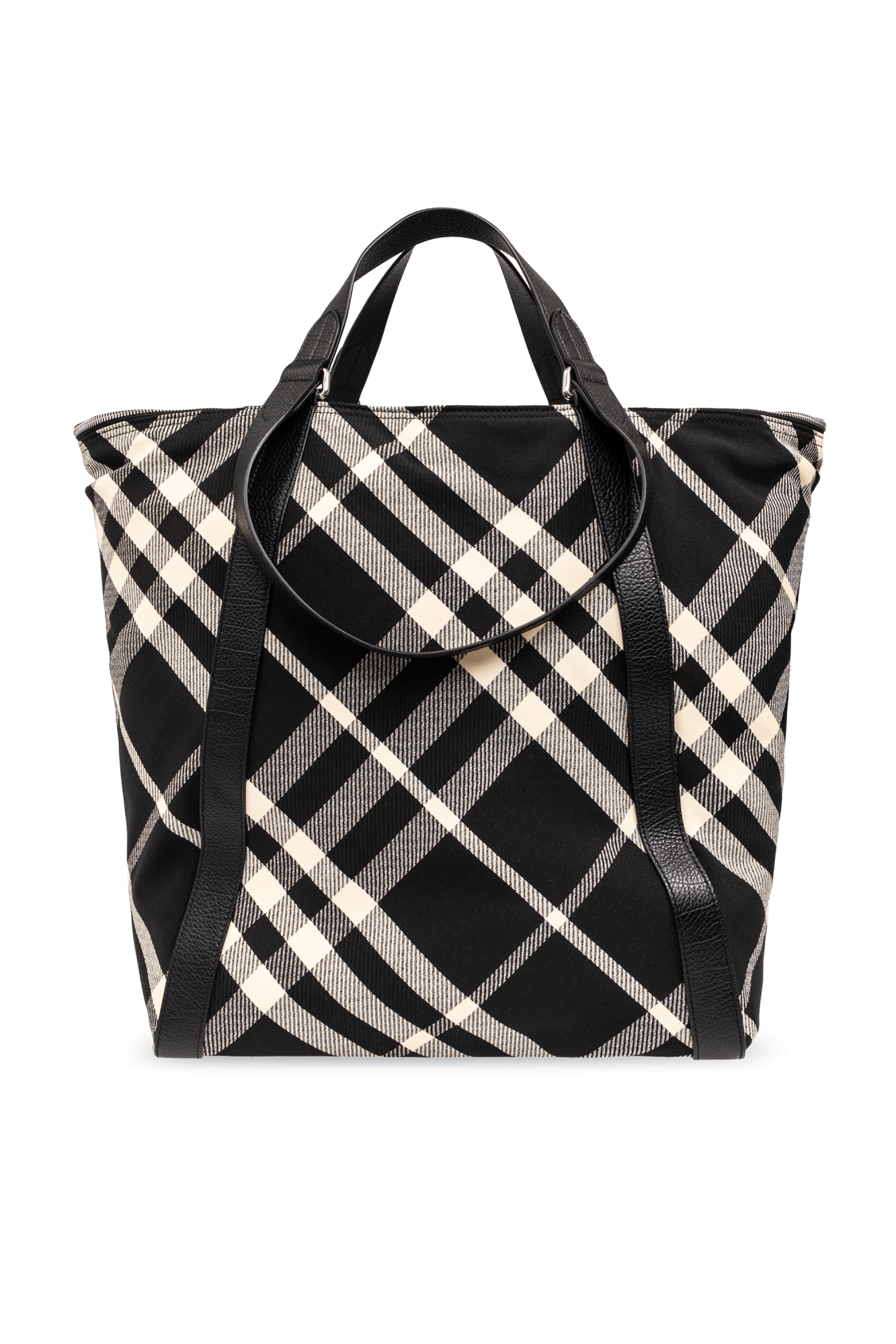 Burberry Shopper bag with check pattern