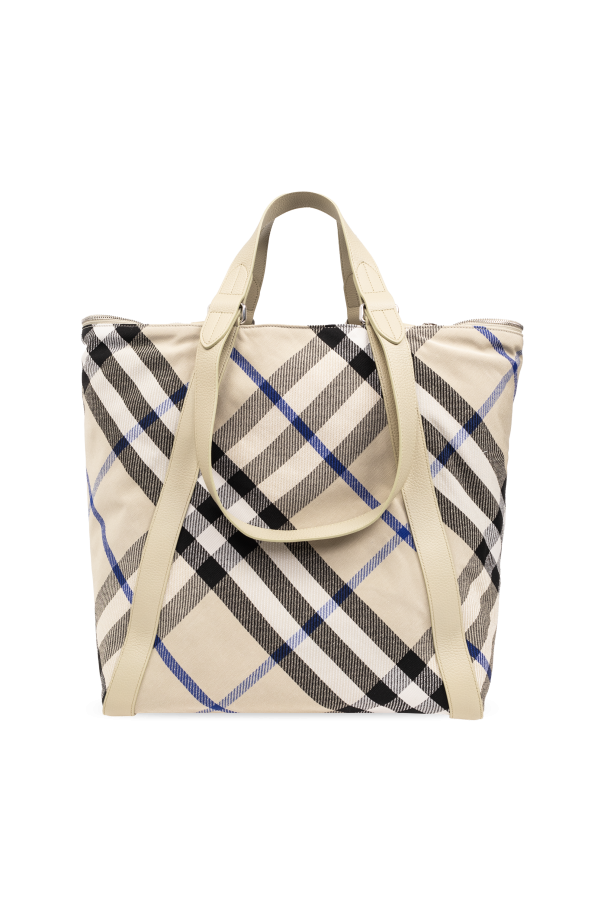 Burberry Shopper bag with check pattern