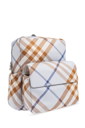 Burberry Kids Backpack with check pattern