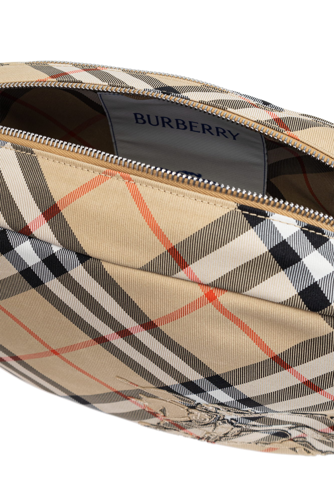 Burberry Check Pattern Shoulder Bag