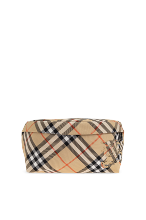 Checked belt bag