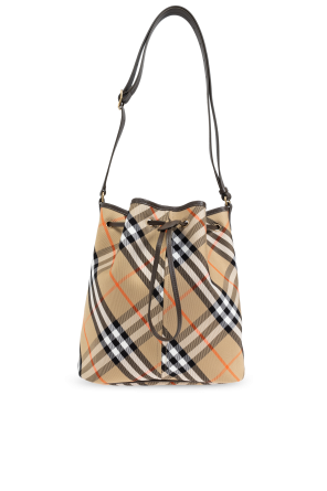 Bucket-style shoulder bag