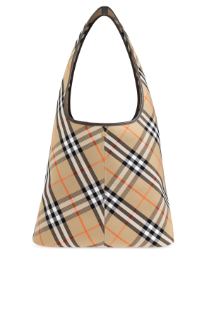 Burberry Check Pattern Shoulder Bag