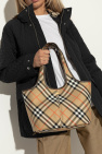 Burberry beige Cotton tote bag