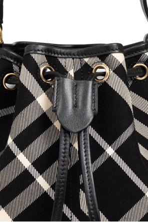 burberry Haymarket Torba na ramię typu `bucket`