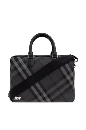 Briefcase with shoulder strap