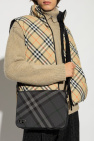 Burberry GREY Shoulder bag with check pattern