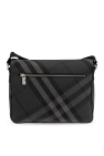 Burberry GREY Shoulder bag with check pattern