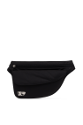 Burberry BLACK Fanny pack with logo-shaped appliqué