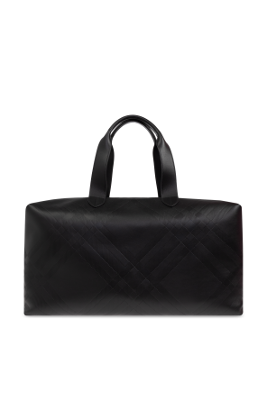 Burberry Leather carry-on bag