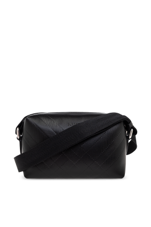 Leather shoulder bag