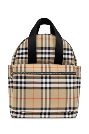 Backpack with changing mat