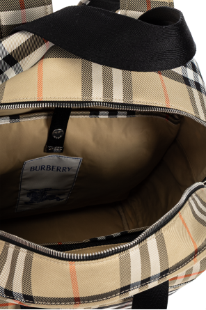 Burberry Kids Backpack with changing mat
