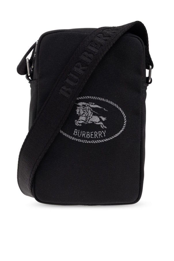 burberry men's leather bag
