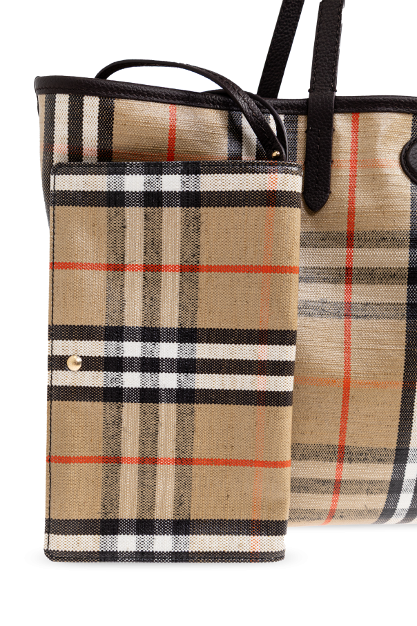Burberry "Highlands Medium" shopper bag
