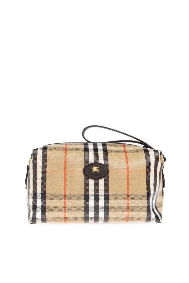 Cosmetic bag with logo od Burberry