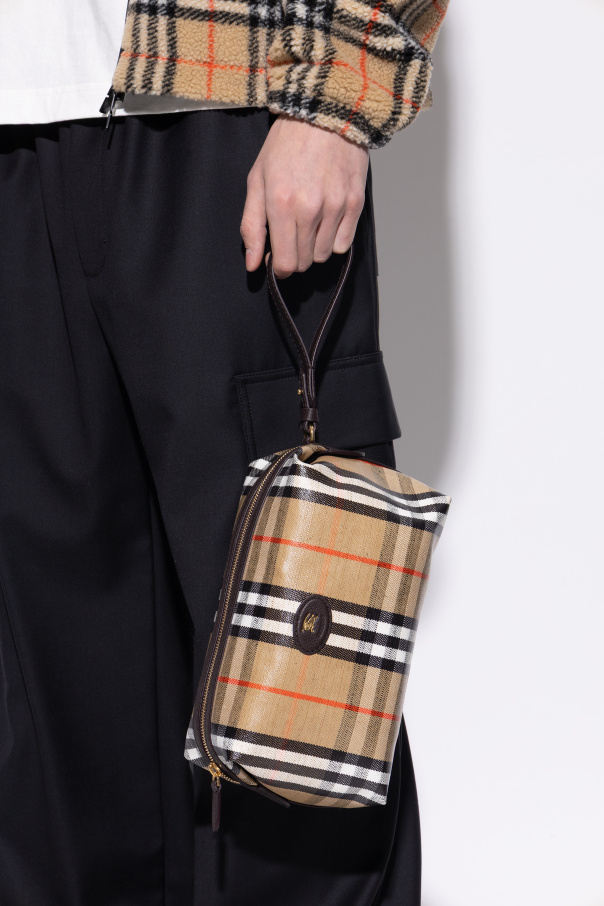 Burberry Kosmetiktasche mit Logo