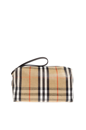 Burberry Kosmetiktasche mit Logo