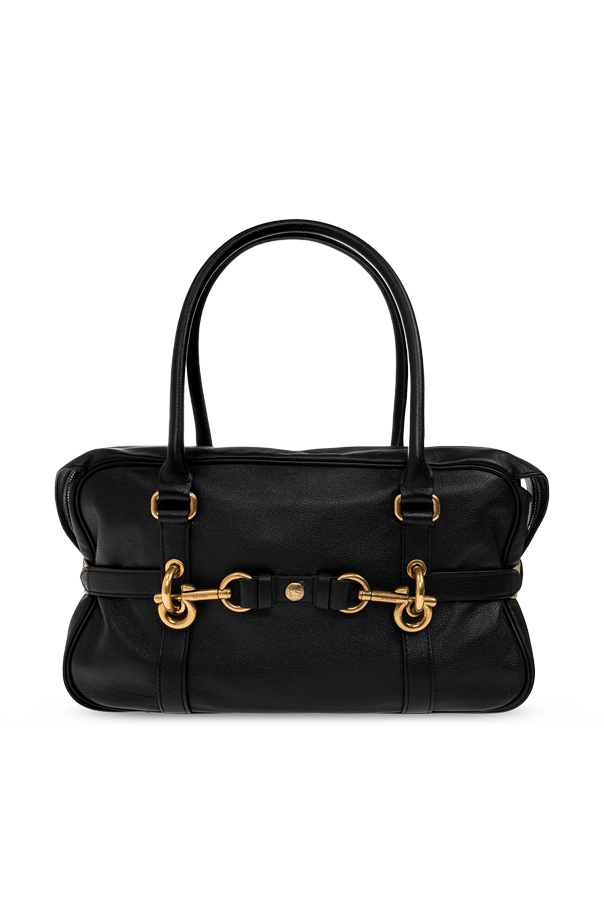 Leather bag od Burberry