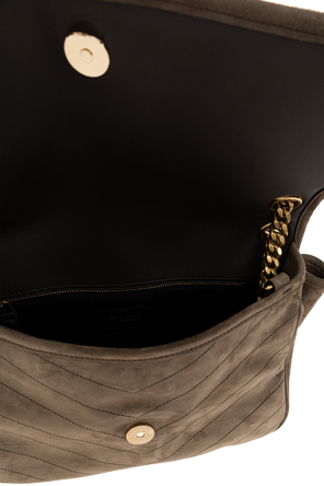 Saint Laurent Suede shoulder bag ‘Niki Tripouch’