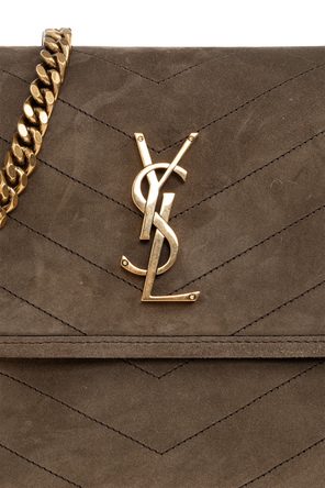 Saint Laurent Suede shoulder bag ‘Niki Tripouch’