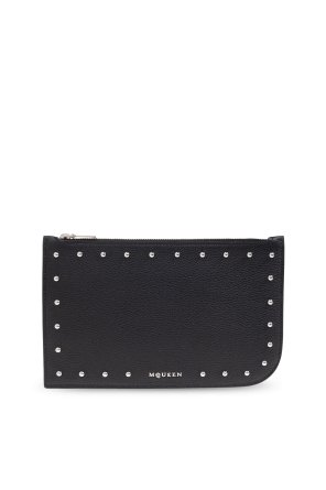 Leather pouch od Alexander McQueen