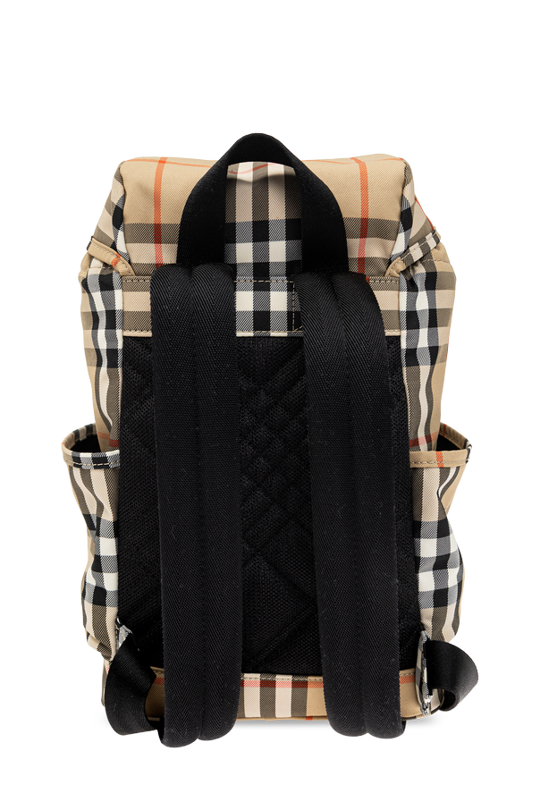 Burberry Kids Mochila con parche con logo