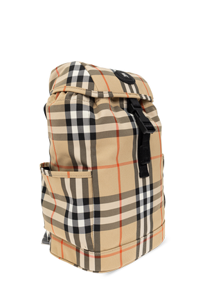 Burberry Kids Mochila con parche con logo