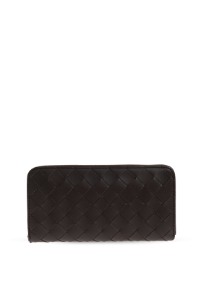Skórzany portfel od Bottega Veneta