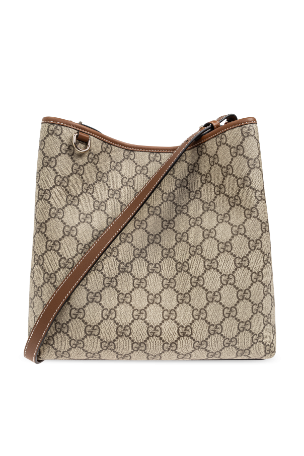 Gucci Torba na ramię z płótna `GG Supreme`