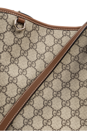 Gucci Torba na ramię z płótna `GG Supreme`